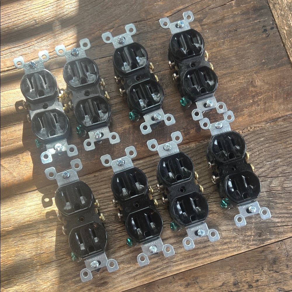 Black Electrical Outlets for Seamless Integration